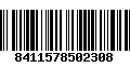 Código de Barras 8411578502308