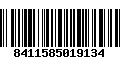 Código de Barras 8411585019134