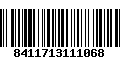 Código de Barras 8411713111068