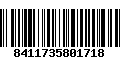 Código de Barras 8411735801718