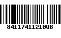 Código de Barras 8411741121008