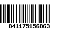 Código de Barras 841175156863