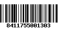 Código de Barras 8411755001303