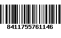 Código de Barras 8411755761146