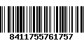 Código de Barras 8411755761757