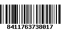 Código de Barras 8411763738017