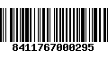 Código de Barras 8411767000295