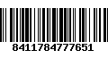 Código de Barras 8411784777651