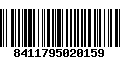 Código de Barras 8411795020159