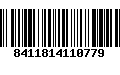 Código de Barras 8411814110779