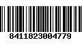 Código de Barras 8411823004779