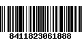 Código de Barras 8411823061888