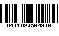 Código de Barras 8411823504910