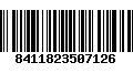 Código de Barras 8411823507126