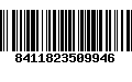 Código de Barras 8411823509946