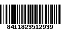 Código de Barras 8411823512939