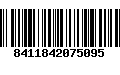 Código de Barras 8411842075095