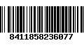 Código de Barras 8411858236077