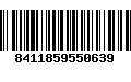 Código de Barras 8411859550639