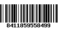 Código de Barras 8411859558499