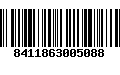 Código de Barras 8411863005088