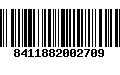 Código de Barras 8411882002709