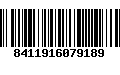 Código de Barras 8411916079189