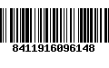 Código de Barras 8411916096148