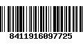 Código de Barras 8411916097725