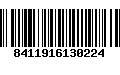 Código de Barras 8411916130224