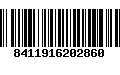 Código de Barras 8411916202860