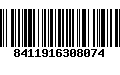 Código de Barras 8411916308074