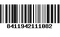 Código de Barras 8411942111082