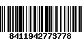 Código de Barras 8411942773778
