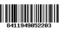 Código de Barras 8411949052203