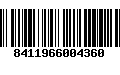 Código de Barras 8411966004360