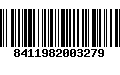 Código de Barras 8411982003279