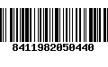 Código de Barras 8411982050440