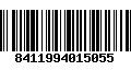 Código de Barras 8411994015055