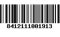 Código de Barras 8412111001913