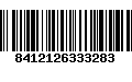 Código de Barras 8412126333283