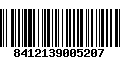 Código de Barras 8412139005207