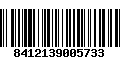 Código de Barras 8412139005733