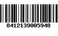 Código de Barras 8412139005948