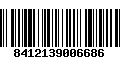 Código de Barras 8412139006686