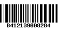 Código de Barras 8412139008284