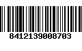 Código de Barras 8412139008703