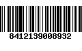 Código de Barras 8412139008932