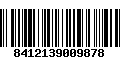 Código de Barras 8412139009878