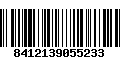 Código de Barras 8412139055233